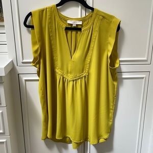 LOFT sleeveless blouse
